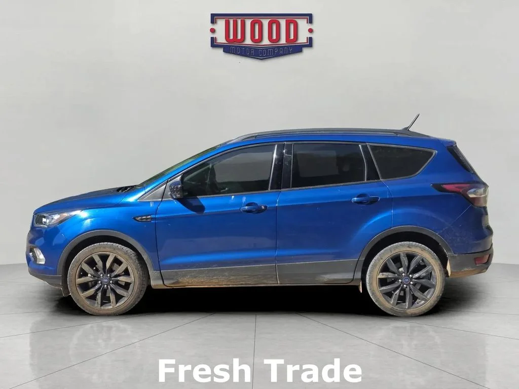 Used 2018 Lightning Blue Metallic Ford SE image 4