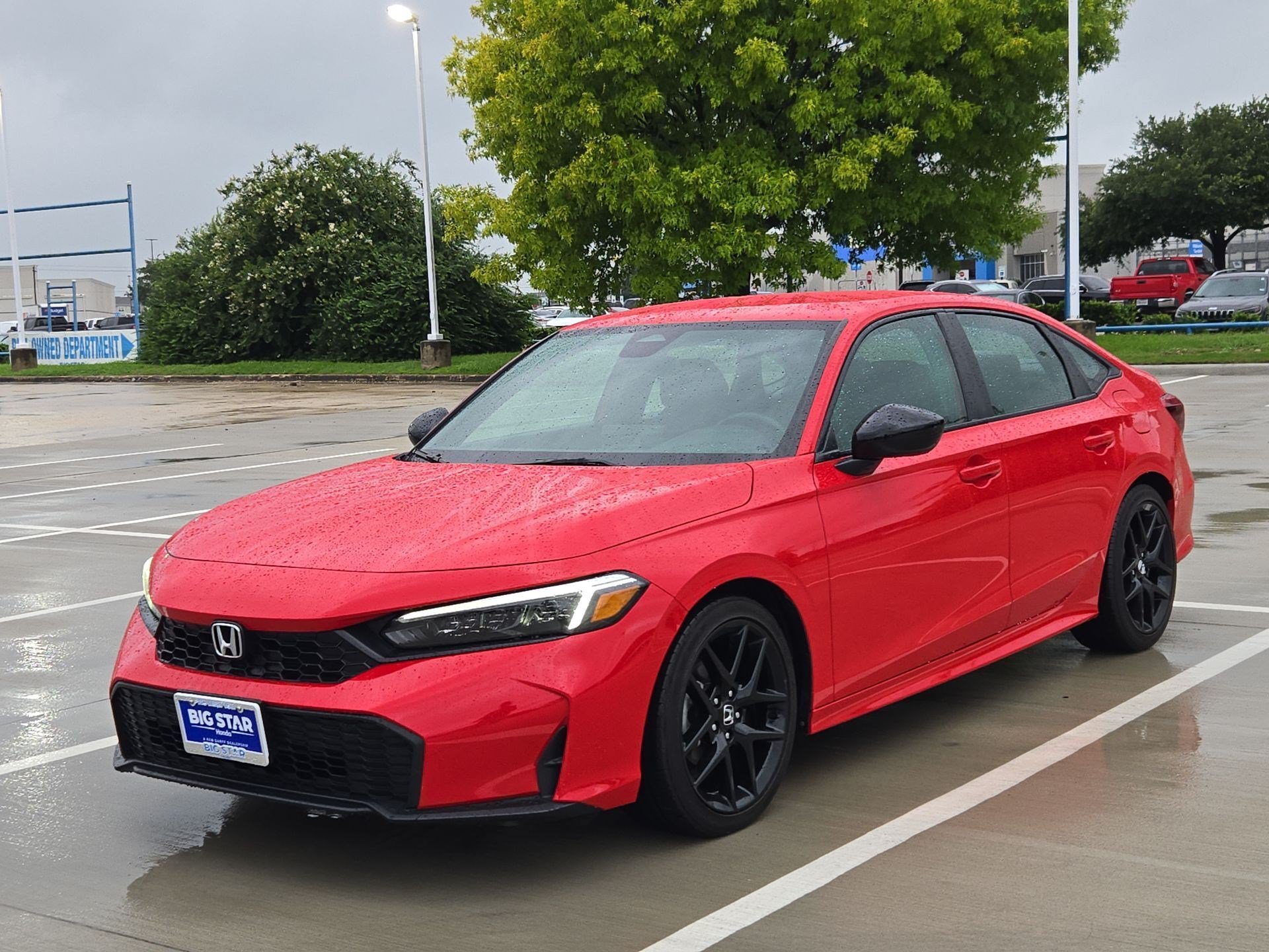 Certified Used 2025 Rallye Red Honda Sport image 7