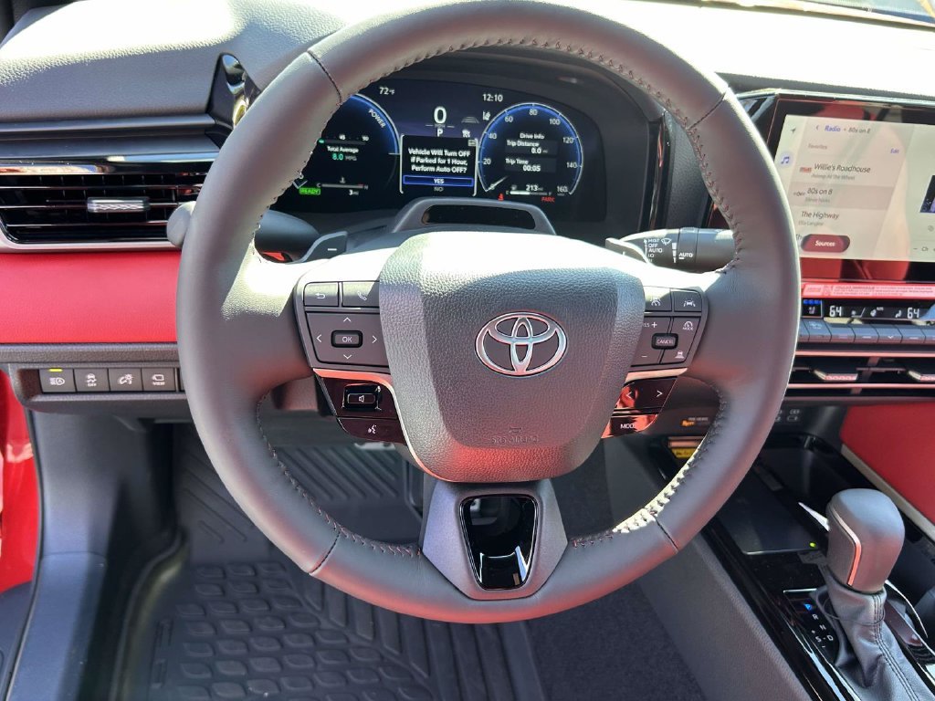 New 2027 Supersonic Red with Midnight Black Metallic roof Toyota XSE image 19