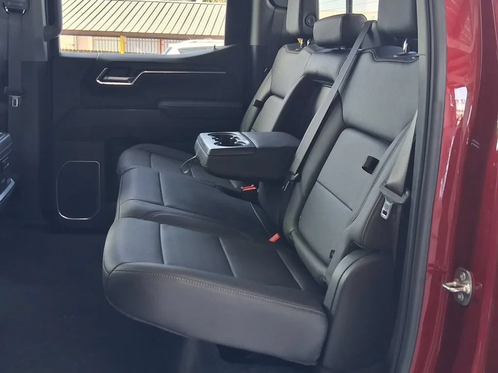 Used 2025 Volcanic Red Tintcoat GMC SLT image 24