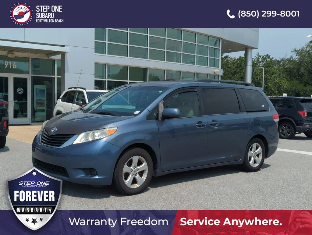 Used 2014 Blue Toyota LE image 2