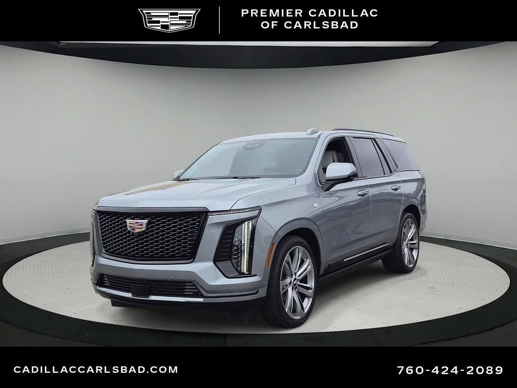Argent Silver Metallic 2025 Cadillac Escalade SUV / Crossover Four-Wheel Drive 