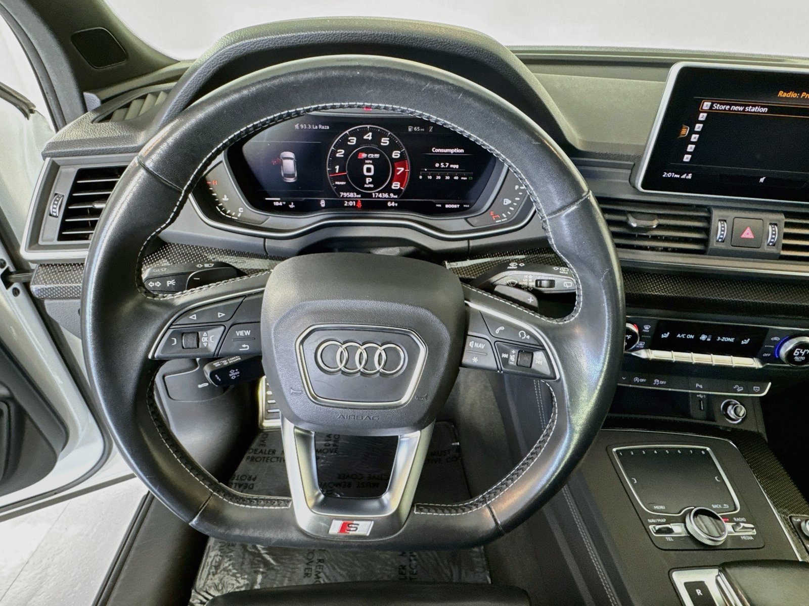 Used 2019 Ibis White Audi Premium Plus image 14