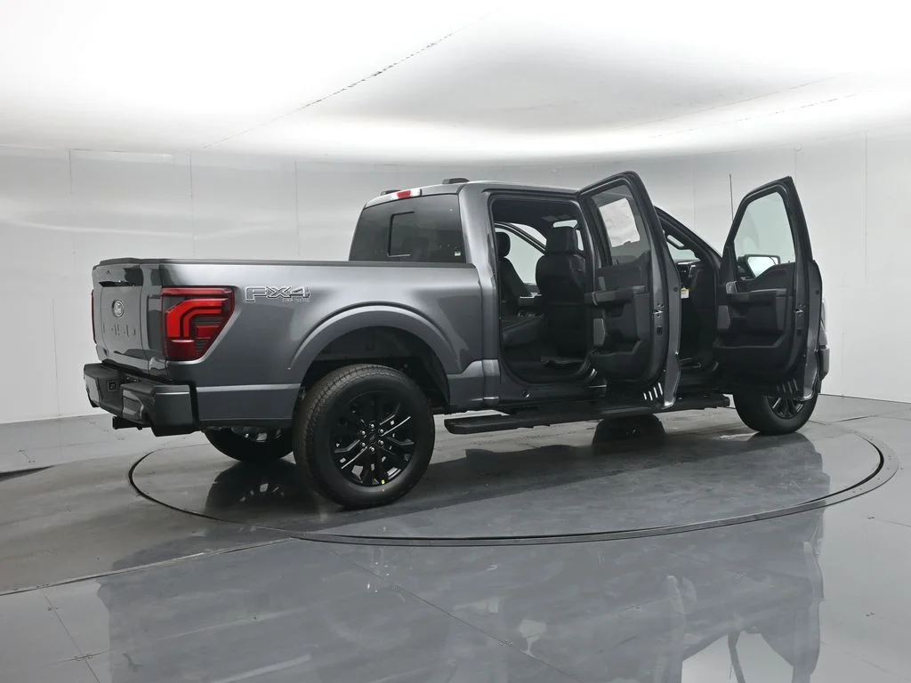 New 2026 Carbonized Gray Metallic Ford Lariat image 5