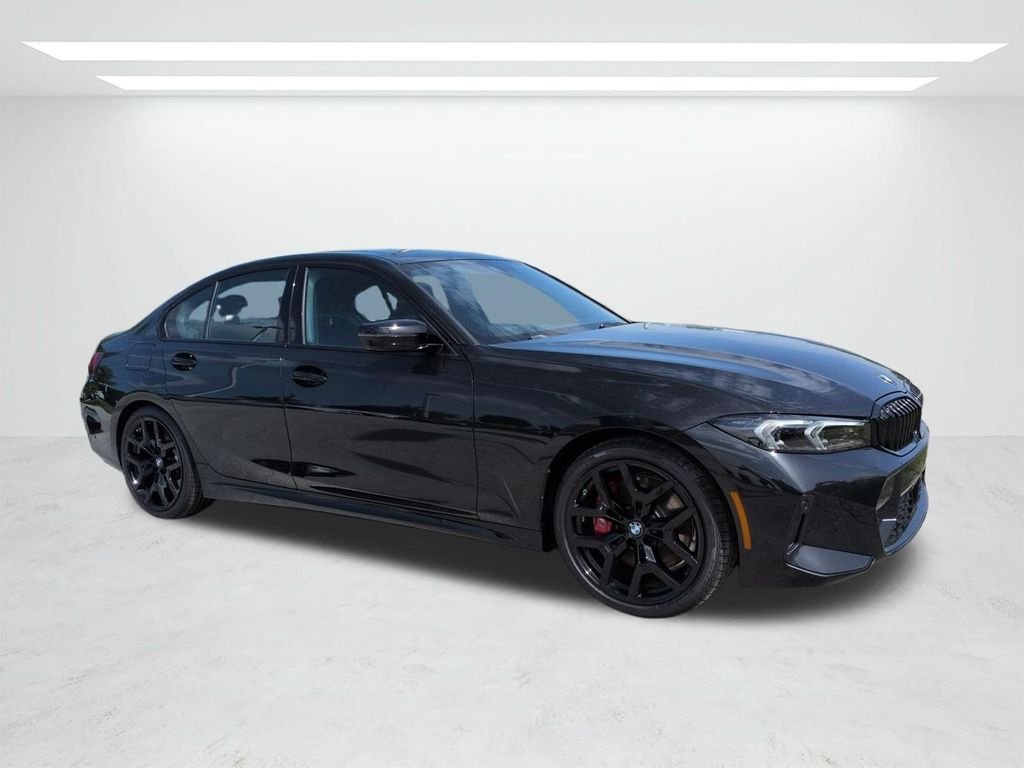 New 2026 Black Sapphire Metallic BMW 330i image 2
