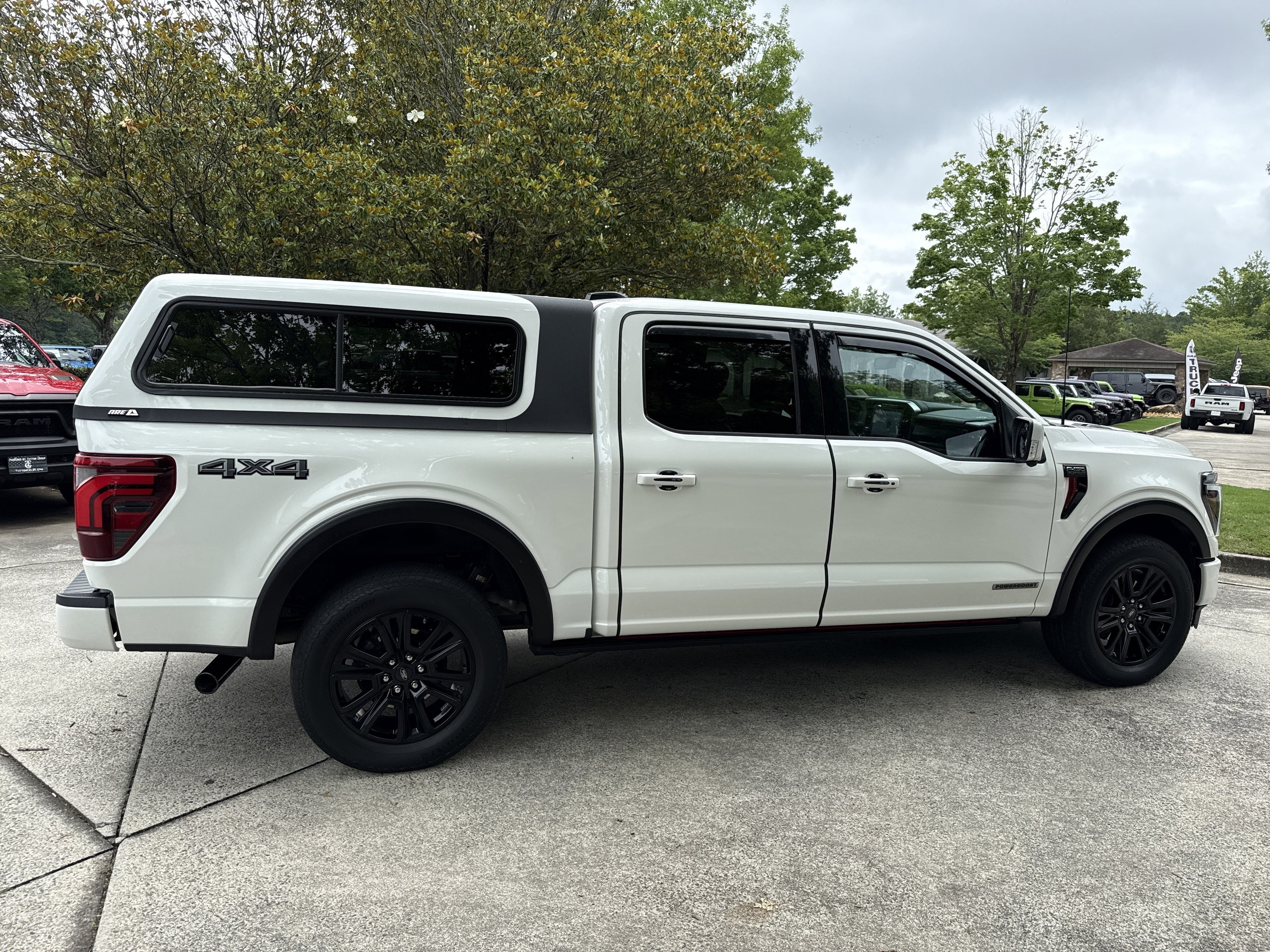 Used 2024 White Metallic Ford Platinum image 8