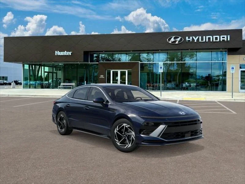 New 2026 Carbon Blue Hyundai SEL Sport image 2