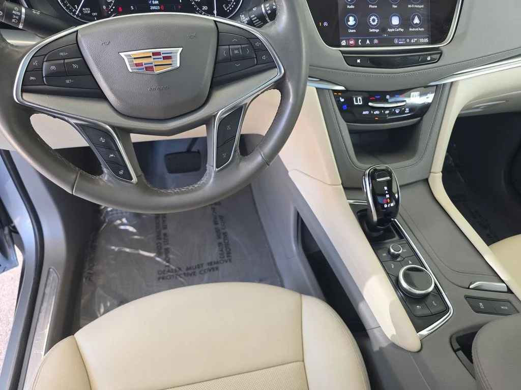 Used 2024 Argent Silver Metallic Cadillac FWD Premium Luxury image 11
