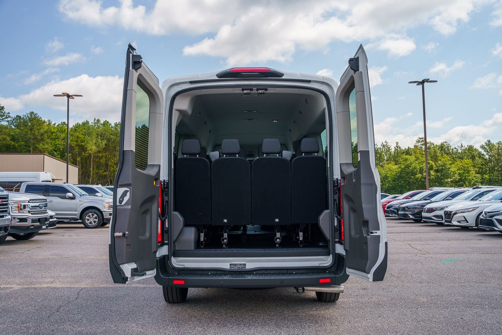 New 2026 Oxford White Ford Passenger Van XL image 17
