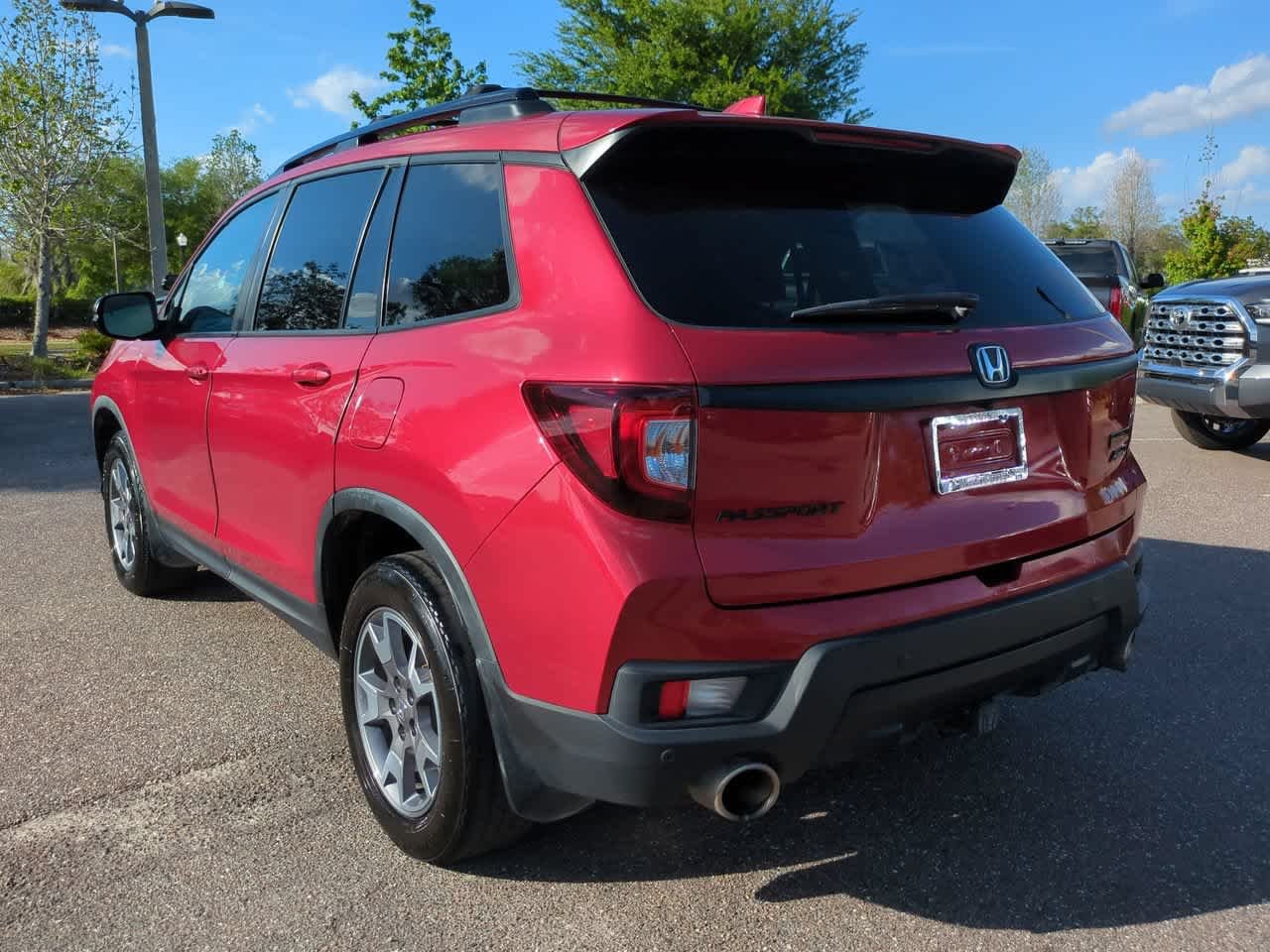 Used 2023 Radiant Red Metallic II Honda TrailSport image 4