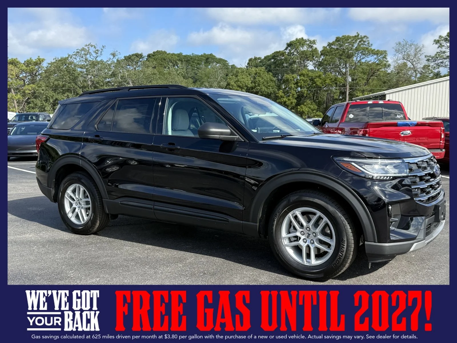 New 2026 Black Ford Active image 2