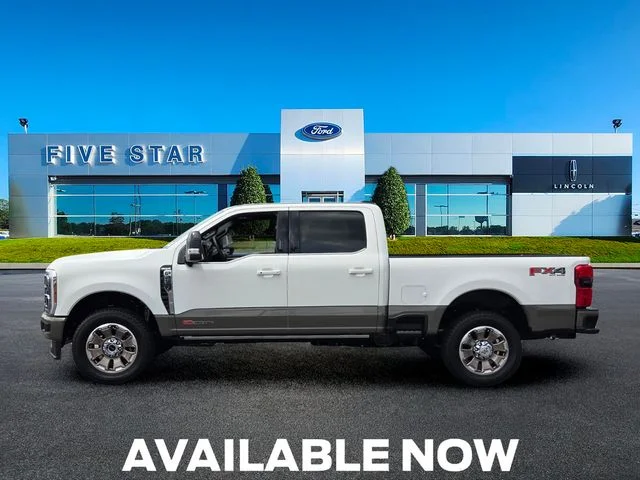 New 2026 Star White Metallic Tri-Coat Ford King Ranch image 4
