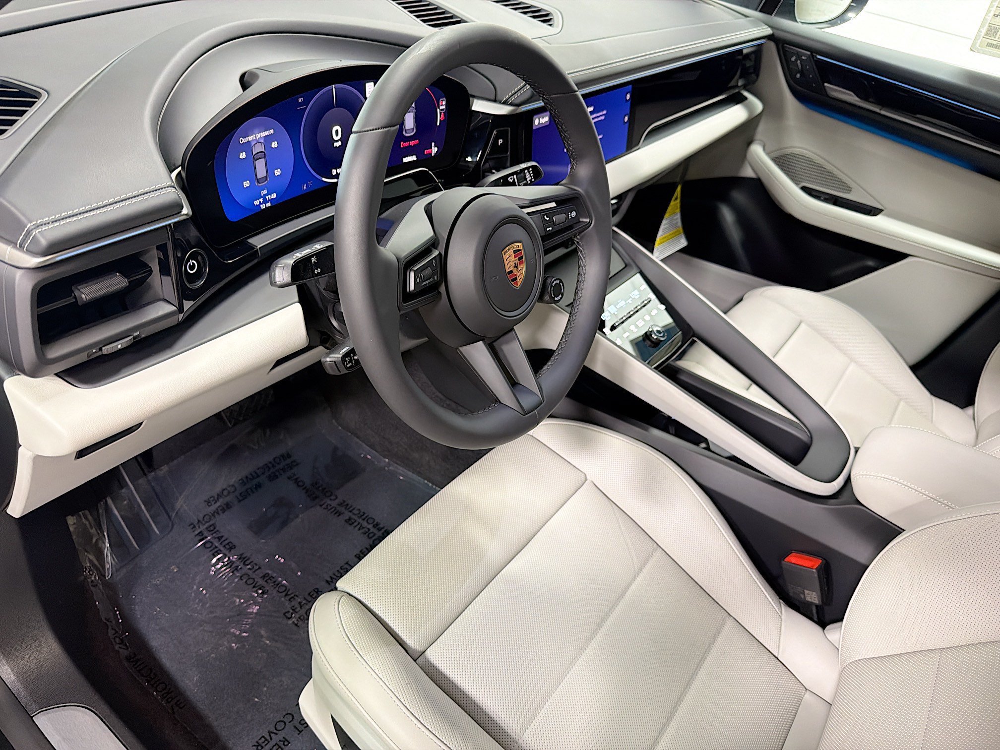 New 2026 Volcano Grey Metallic Porsche Electric image 4