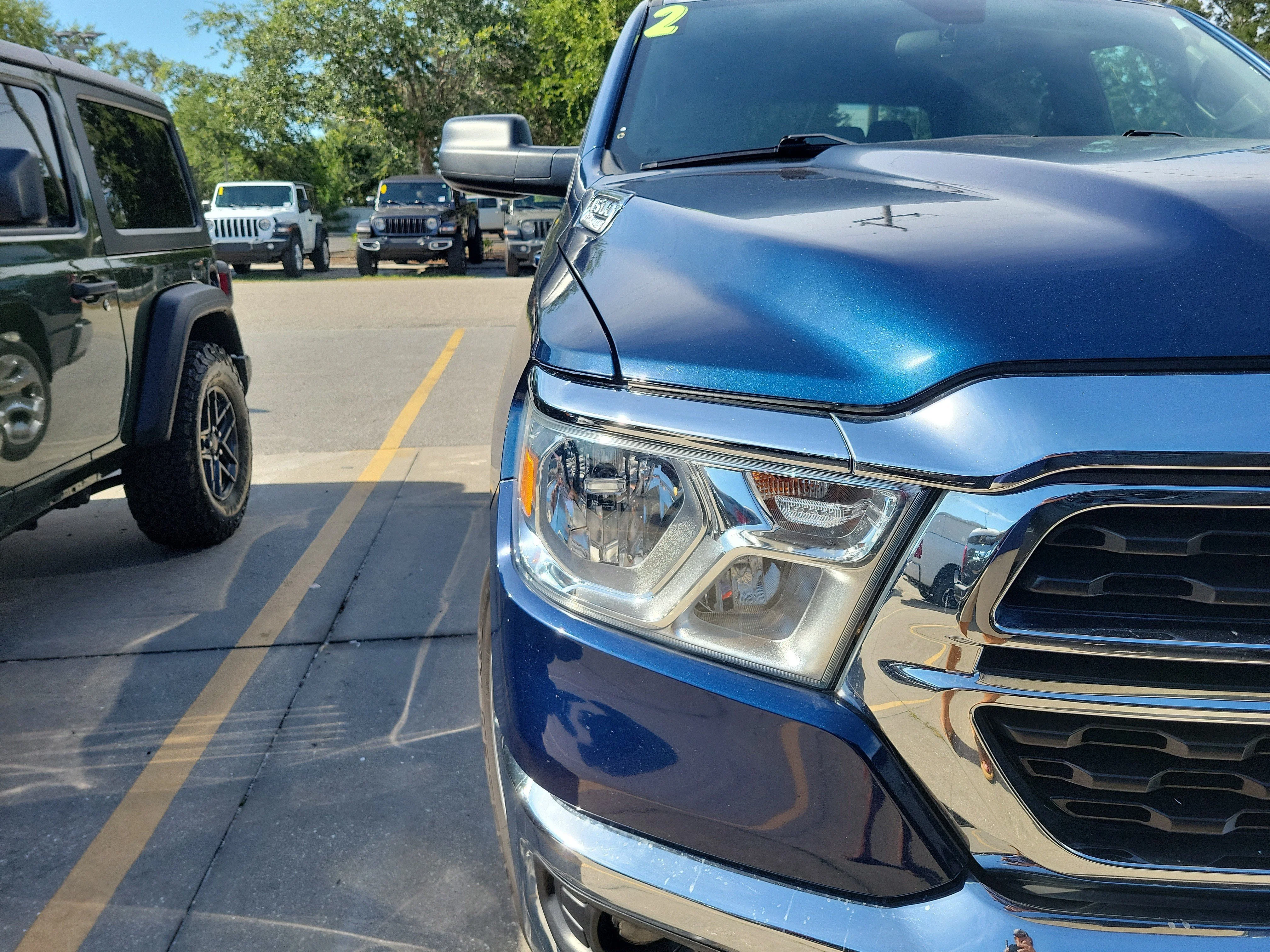 Used 2022 Patriot Blue Pearlcoat Ram Big Horn image 6
