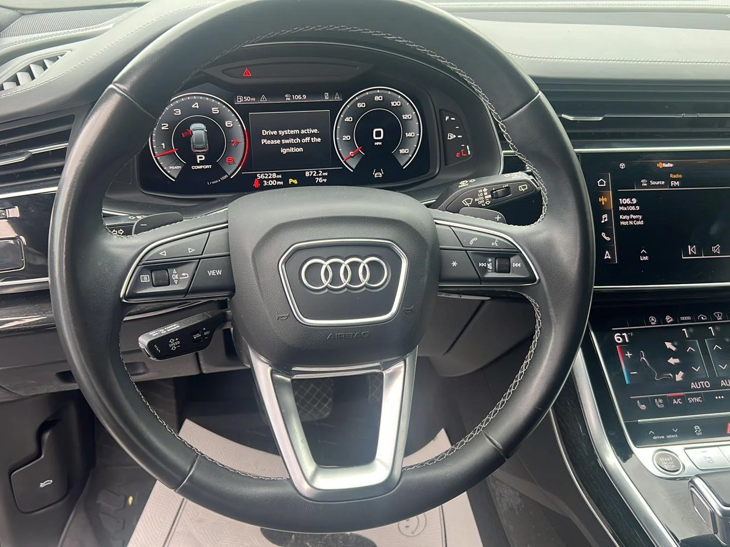 Used 2021 Daytona Gray Pearl Effect Audi Prestige image 11