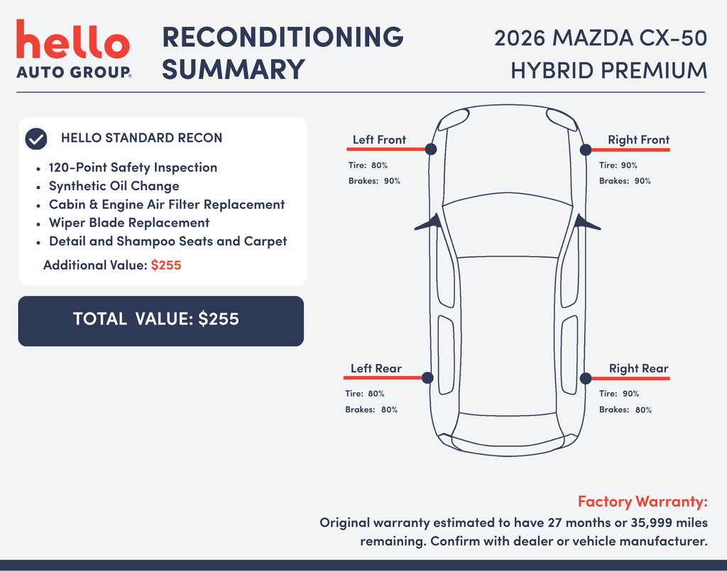 Certified Used 2026 Jet Black Mazda Premium image 3