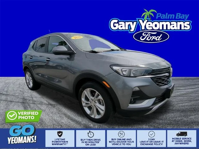 Certified Used 2020 Satin Steel Metallic Buick Preferred image 1