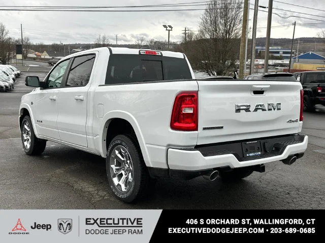New 2026 Bright White Clear-Coat Exterior Paint RAM Big Horn/Lone Star image 2