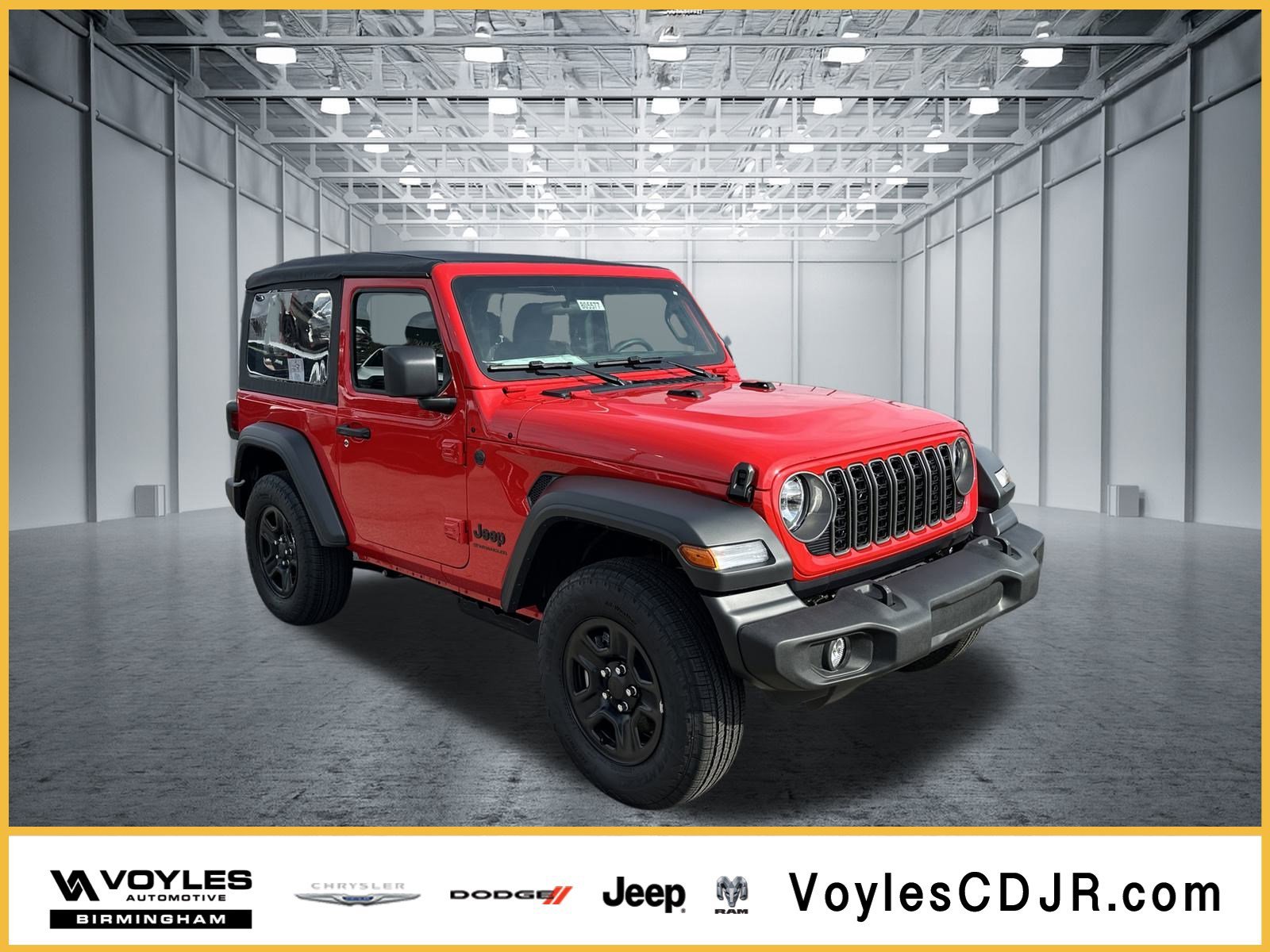 New 2026 Firecracker Red Clear-Coat Exterior Paint Jeep Sport image 1