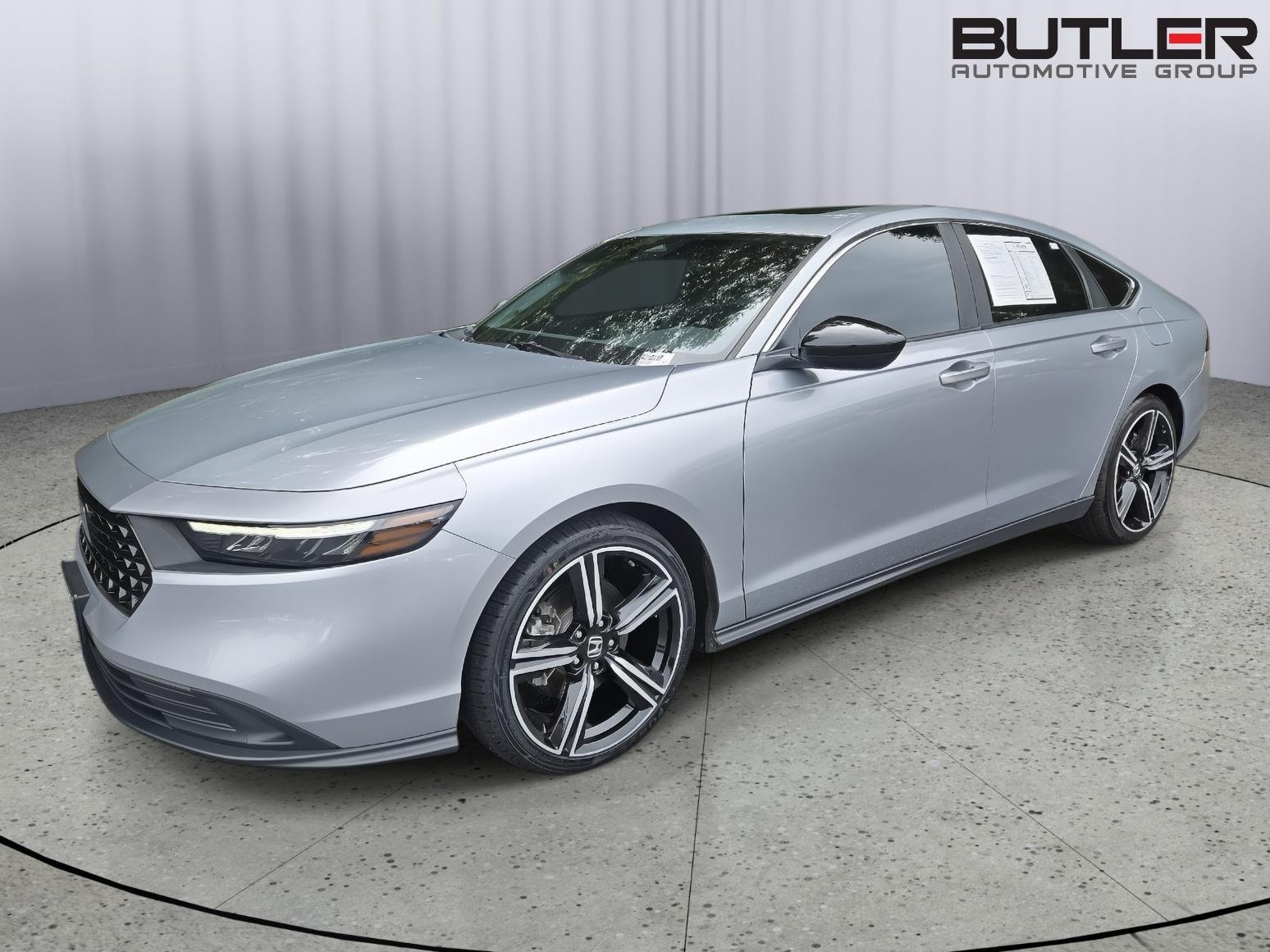 Used 2024 Solar Silver Metallic Honda Sport image 1