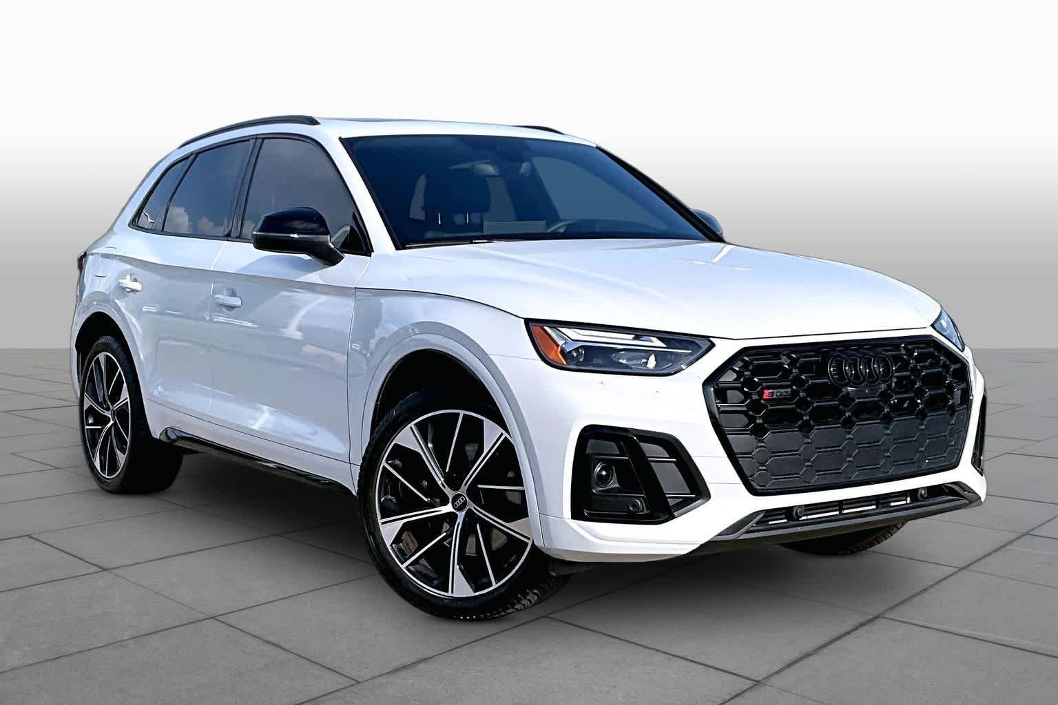 Used 2024 Glacier White Metallic Audi Premium Plus image 3