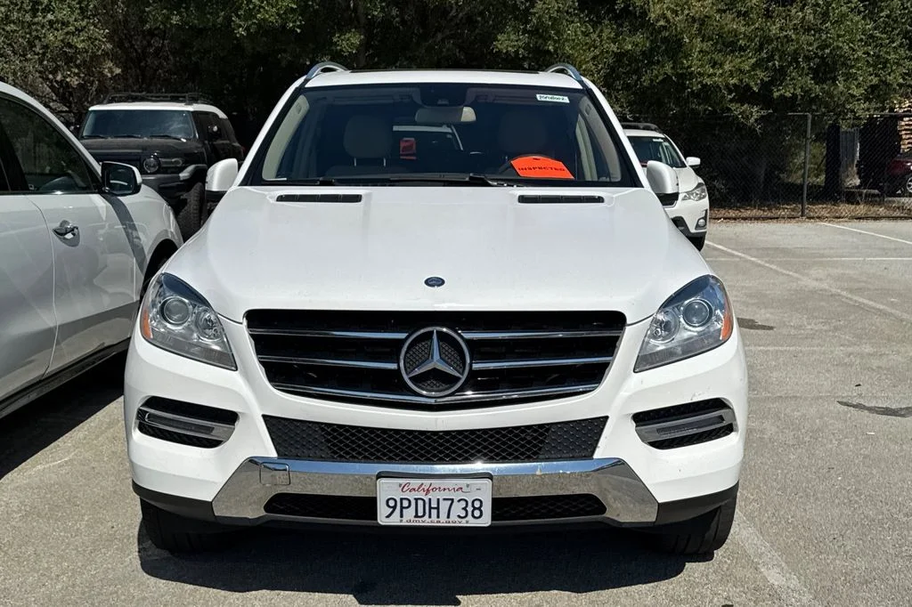 Used 2014 Polar White Mercedes-Benz ML 350 image 3