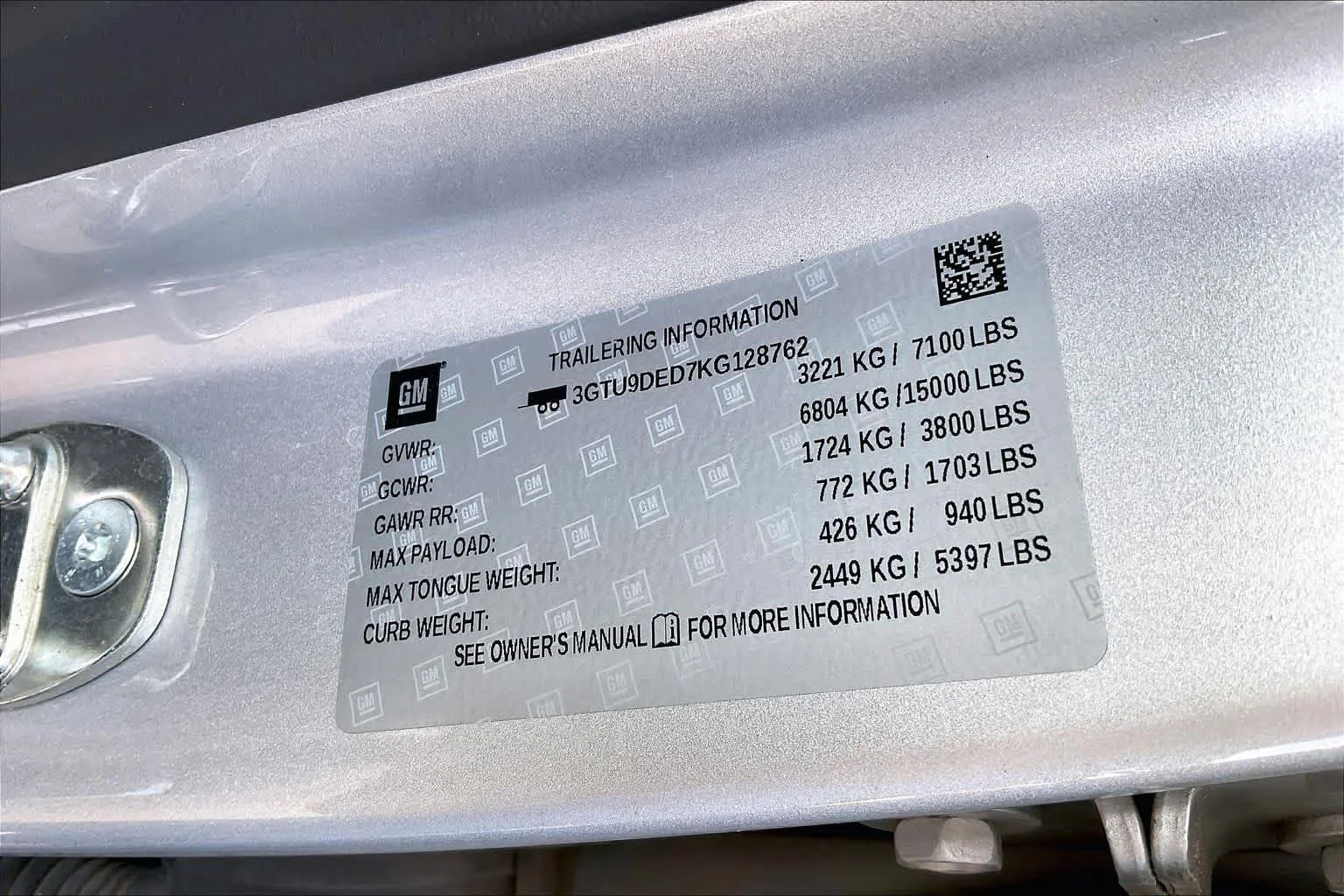 Used 2019 Quicksilver Metallic GMC SLT image 33