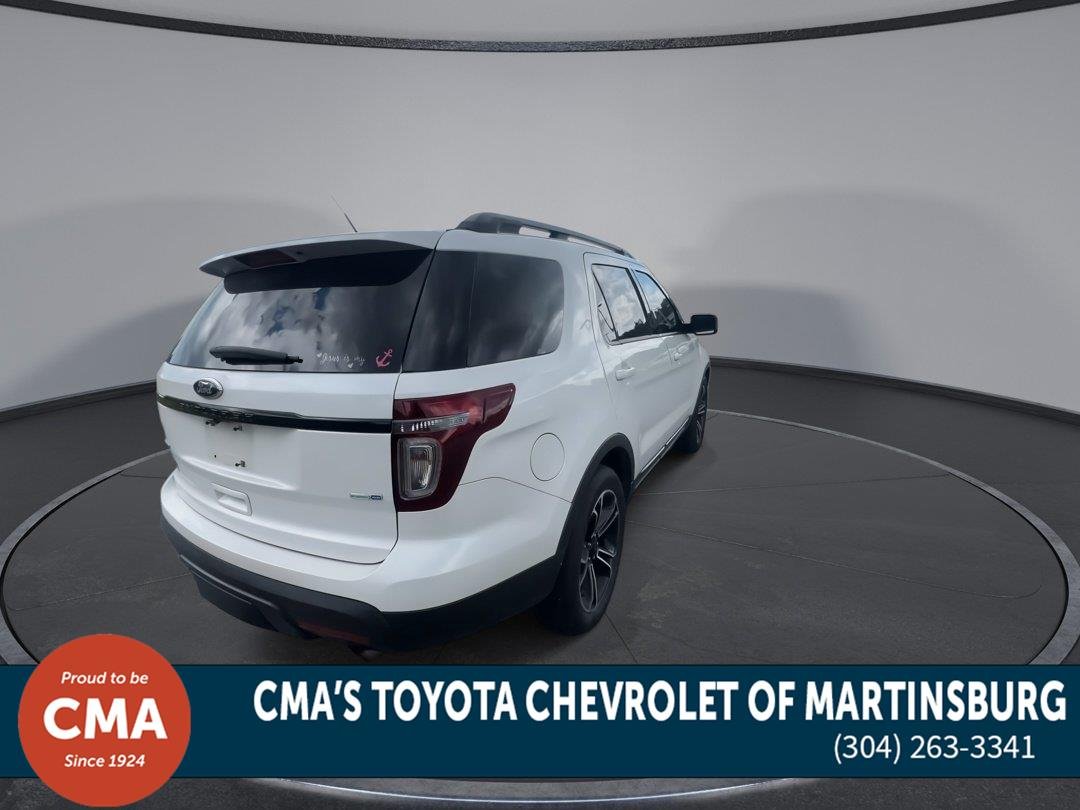 Used 2015 White Platinum Metallic Tri-Coat Ford Sport image 8