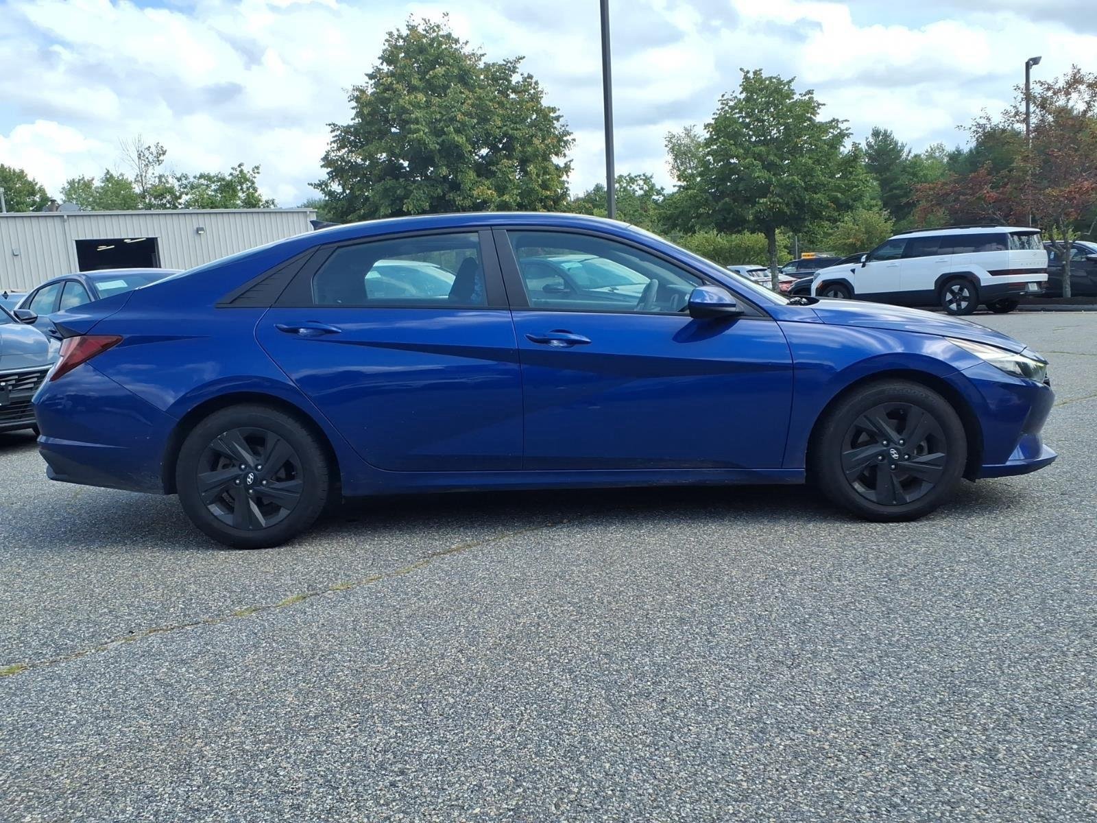 Used 2021 Intense Blue Hyundai SEL image 4