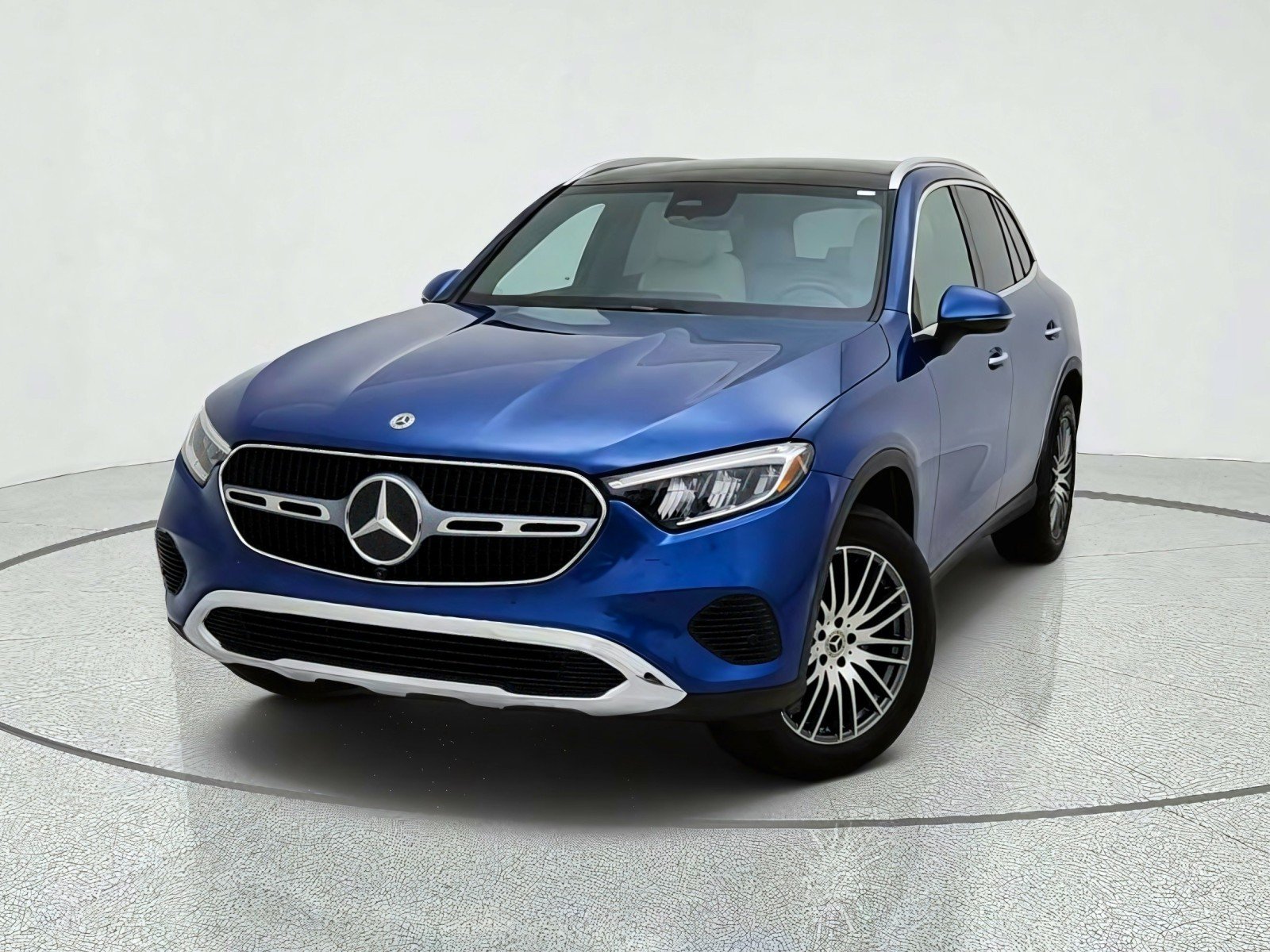 Certified Used 2026 Starling Blue Metallic Mercedes-Benz GLC 300 image 2