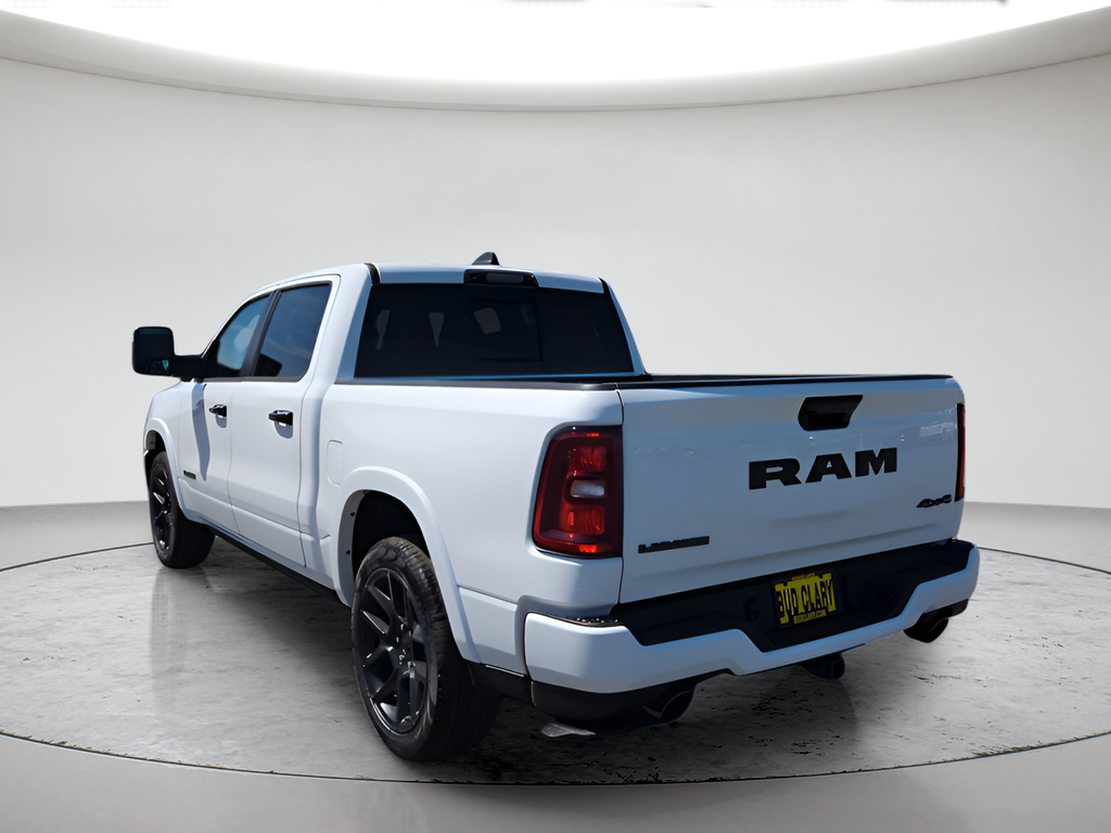 New 2026 Bright White Clear-Coat Exterior Paint RAM Laramie image 5