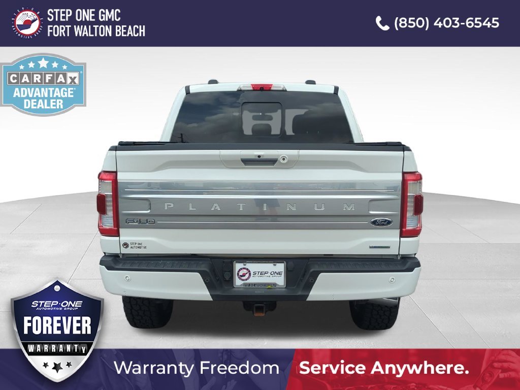 Used 2021 White Ford Platinum image 5