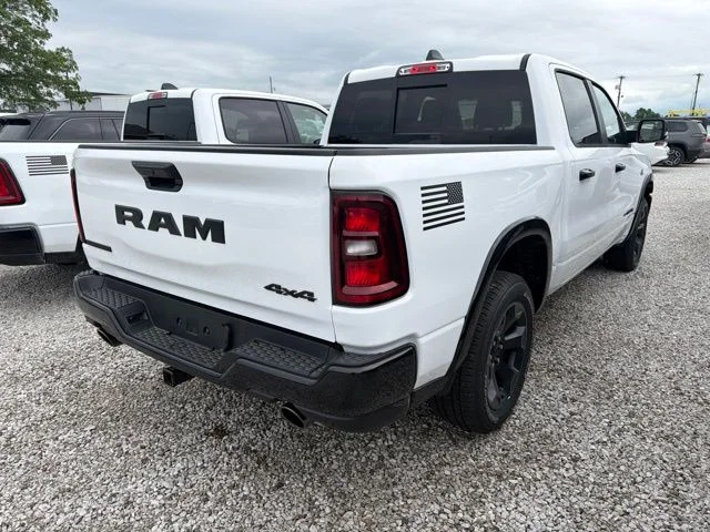 New 2026 Bright White Clear-Coat Exterior Paint RAM Big Horn/Lone Star image 8
