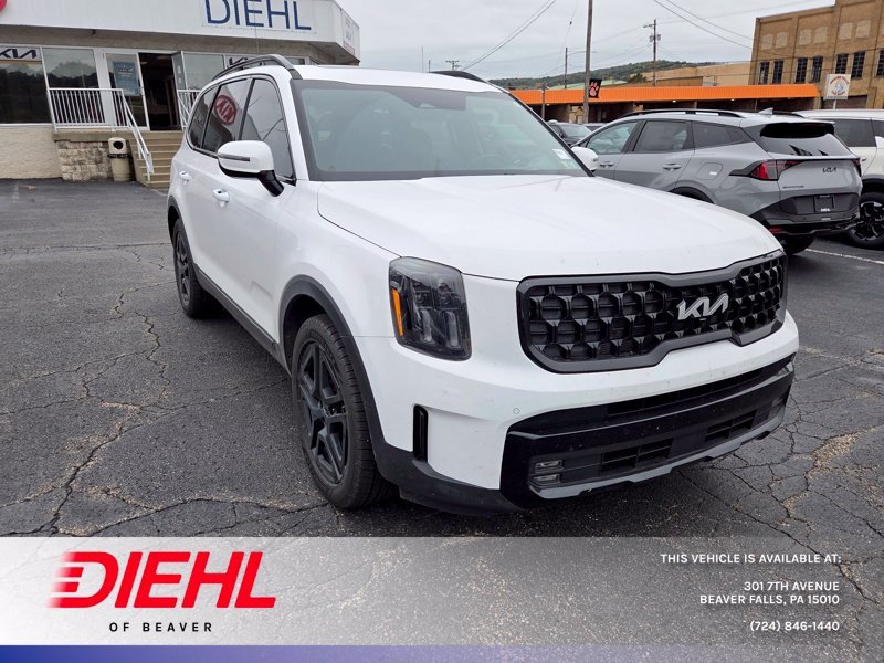 Used 2024 White Kia SX-Prestige X-Line image 1