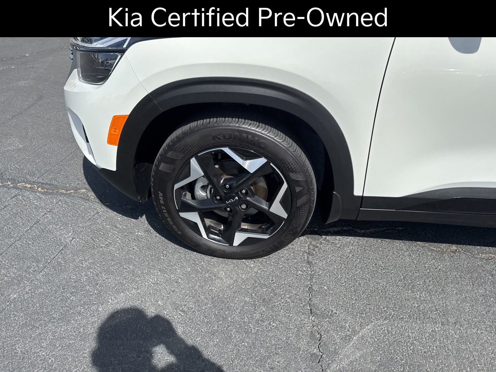 Certified Used 2026 Clear White/Black Roof Kia S image 12
