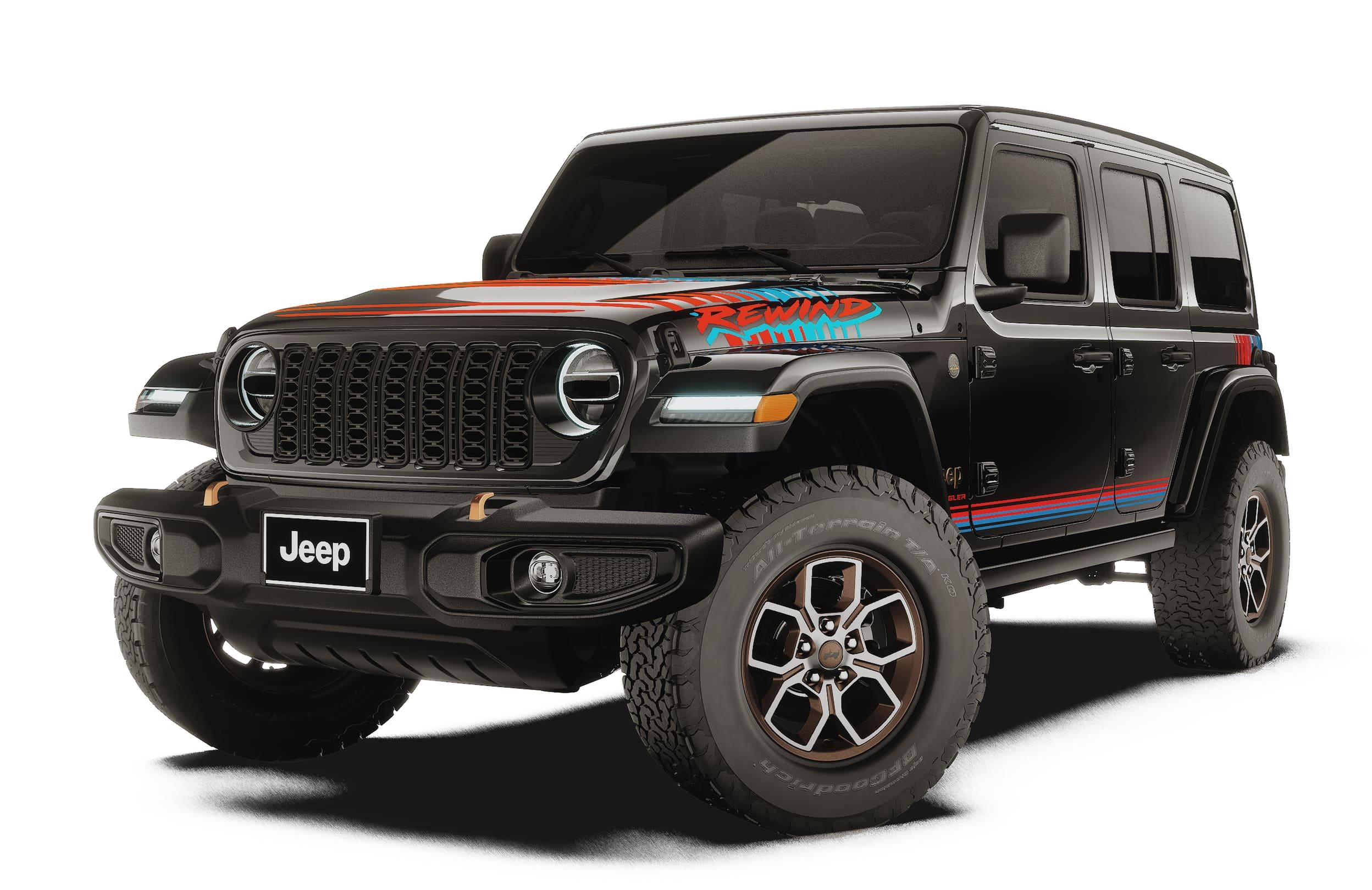 New 2027 Black Clear-Coat Exterior Paint Jeep Rewind image 13