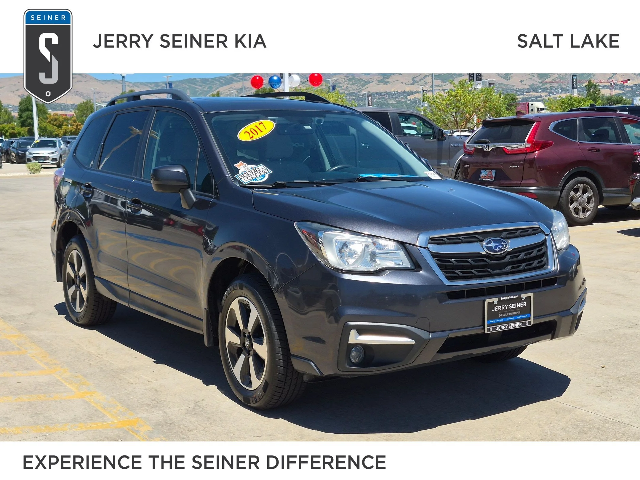 Used 2017 Dark Gray Metallic Subaru Premium image 1