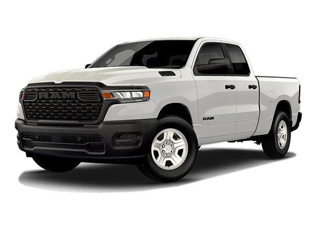 New 2026 Bright White Ram TRADESMAN QUAD CAB 4X2 6