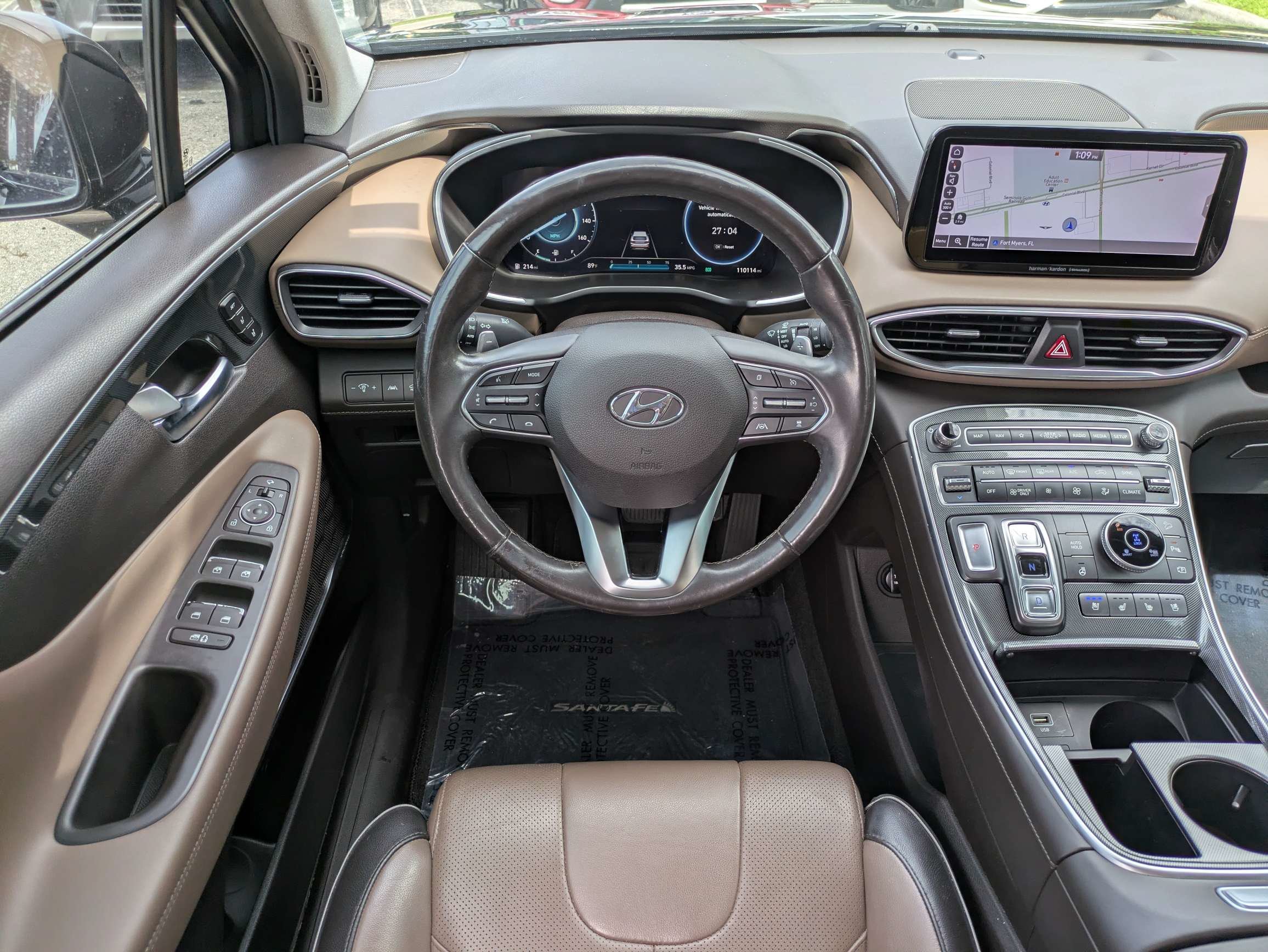 Used 2021 Twilight Black Hyundai Limited image 16
