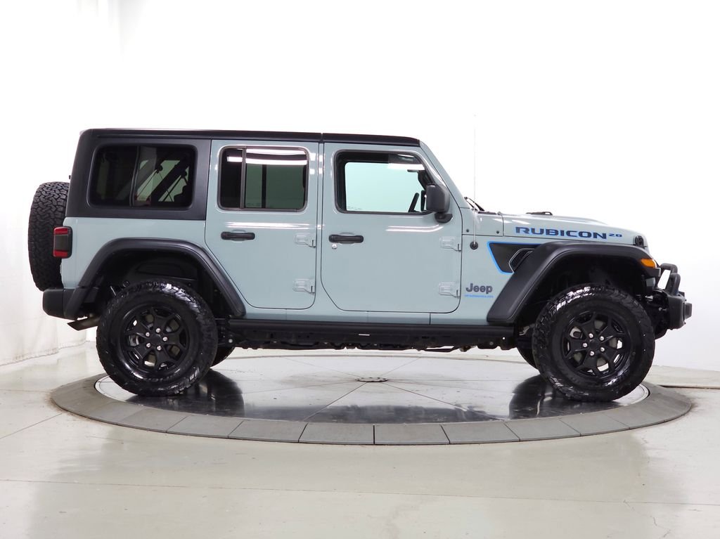 Used 2023 Gray Jeep Rubicon 20th Anniversary Edition 4xe image 11