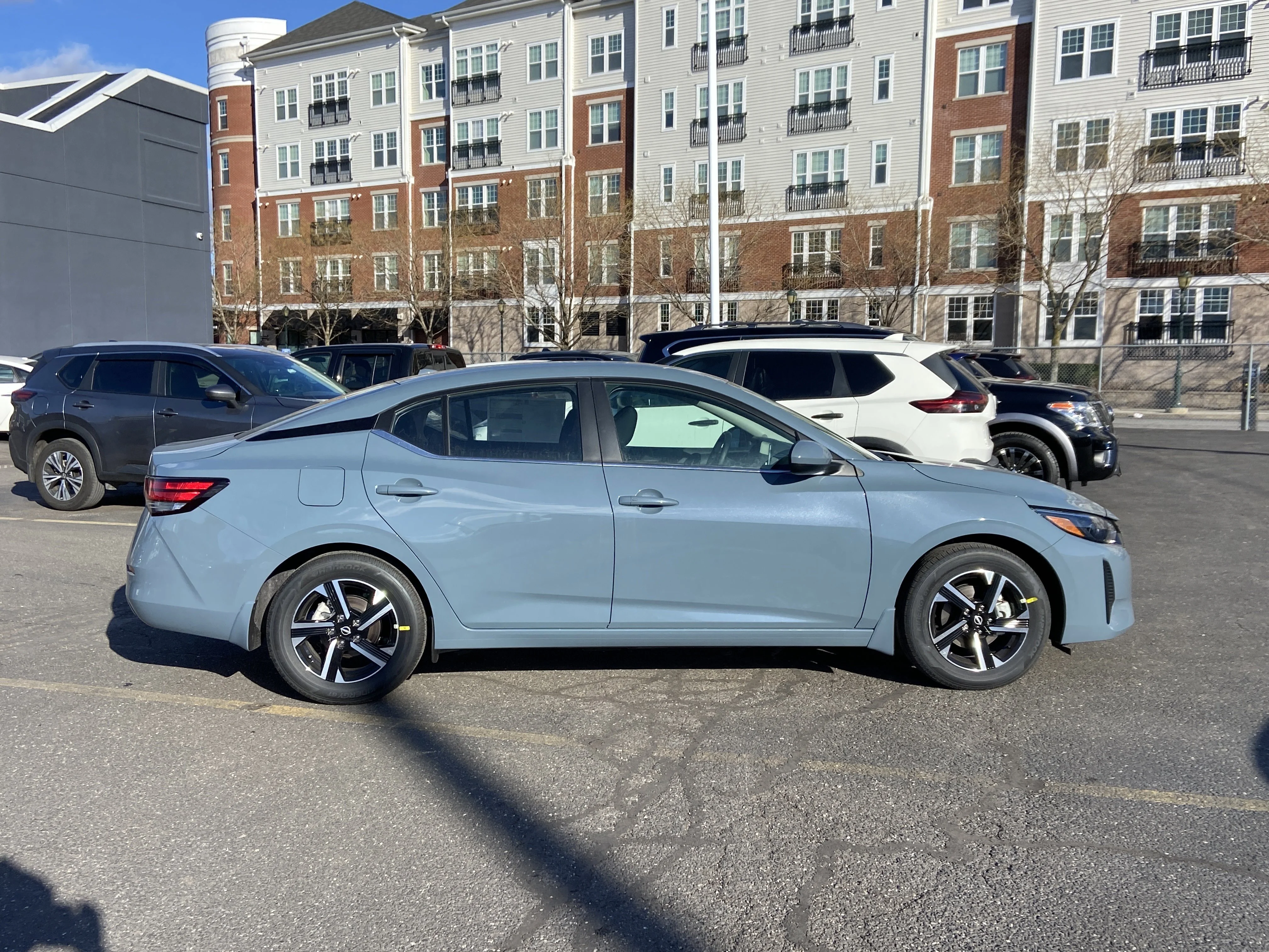 New 2025 Atlantic Gray Metallic Nissan SV image 3