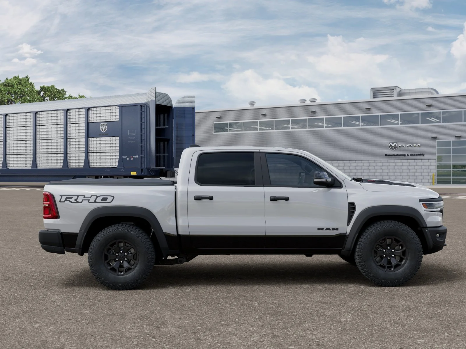 New 2026 Bright White Clear-Coat Exterior Paint RAM RHO image 12