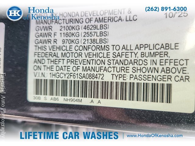 2025 Honda Accord Hybrid EX-L - Photo 23
