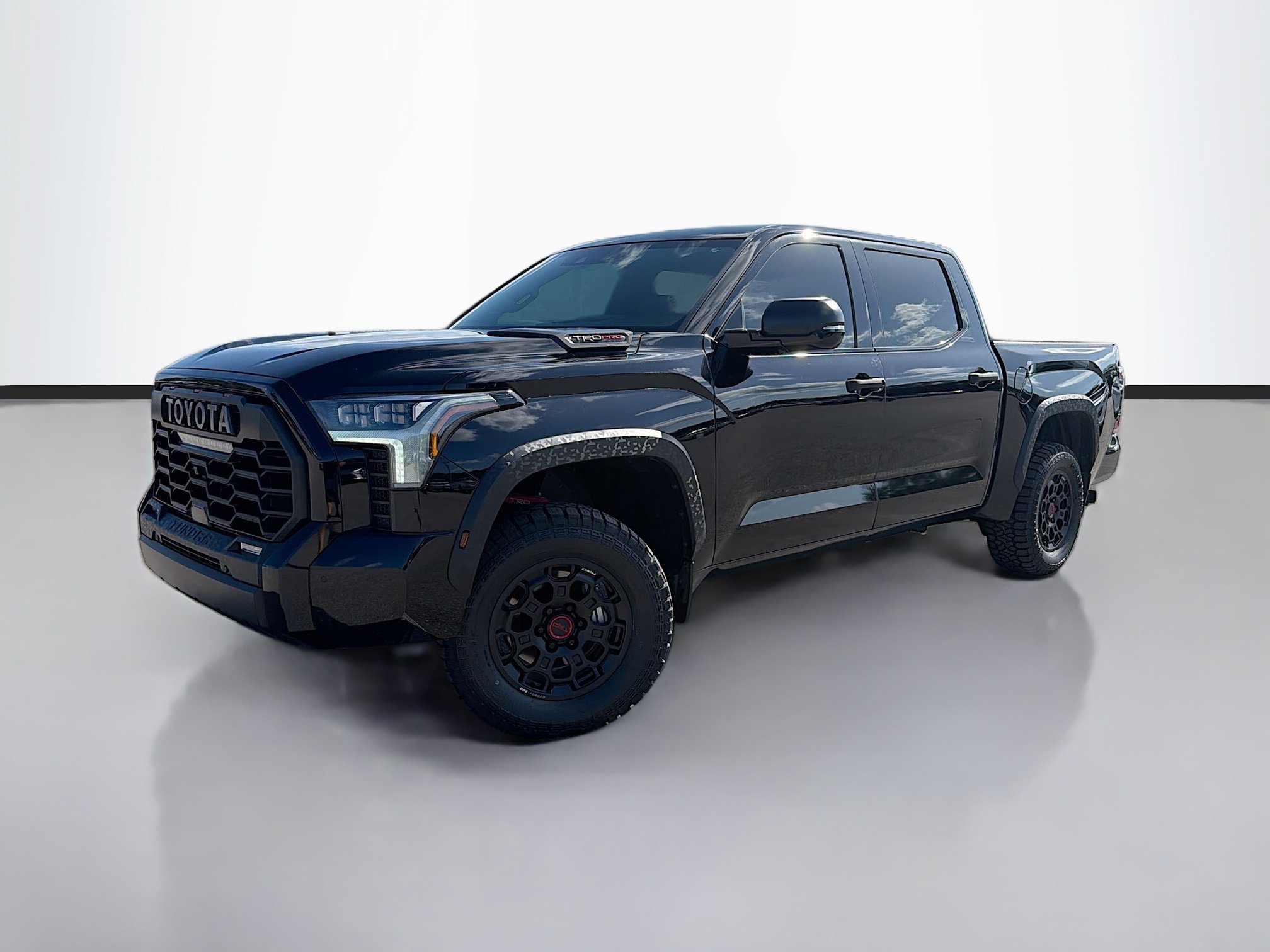 Used 2024 Midnight Black Metallic Toyota TRD Pro Hybrid image 1