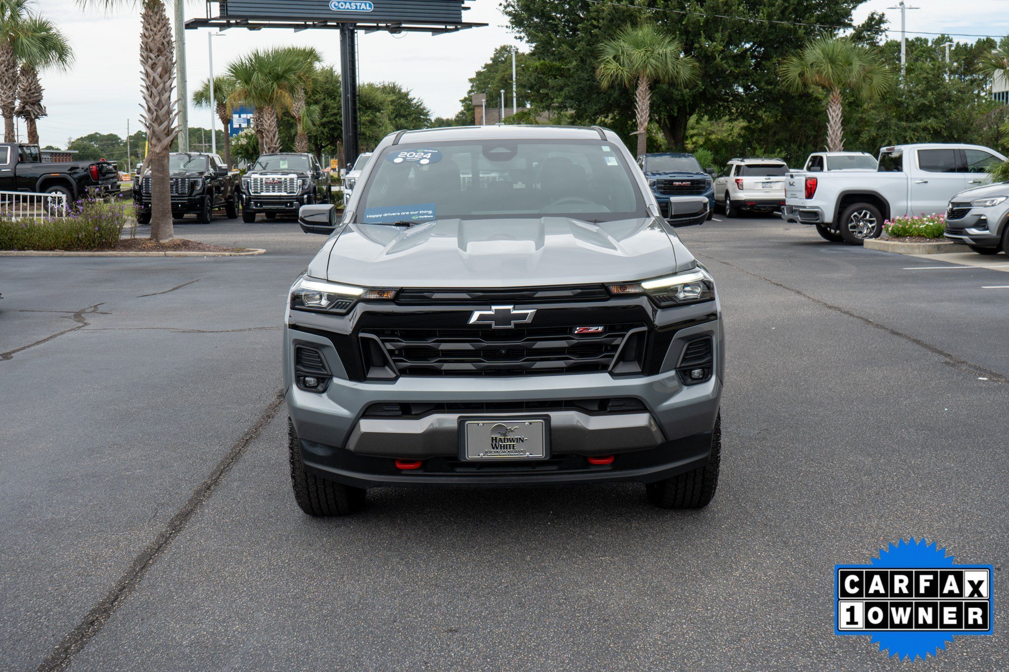 Used 2024 Sterling Gray Metallic Chevrolet 4WD Z71 image 8