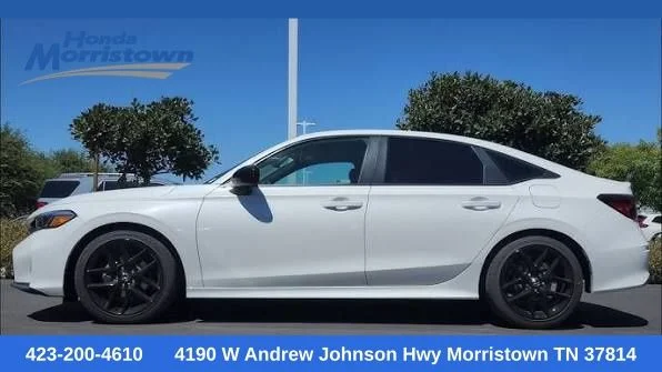 Used 2025 Platinum White Pearl Honda Sport image 1
