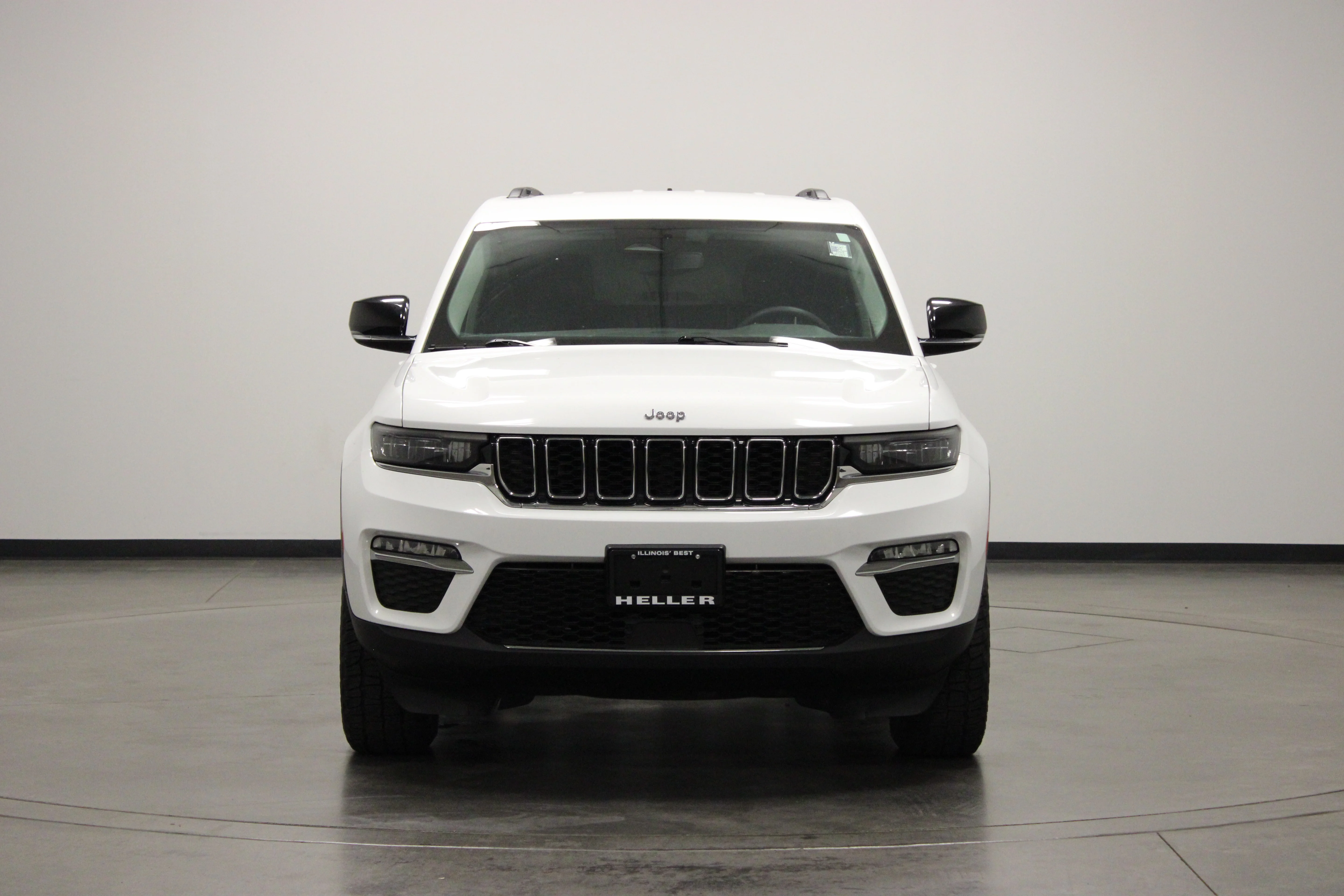 Used 2023 Bright White Clearcoat Jeep Limited image 3