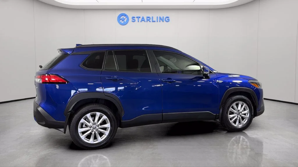 Used 2023 Blue Toyota LE image 12