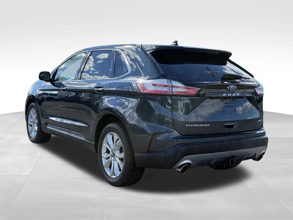 Used 2024 Blue Ford Titanium image 3