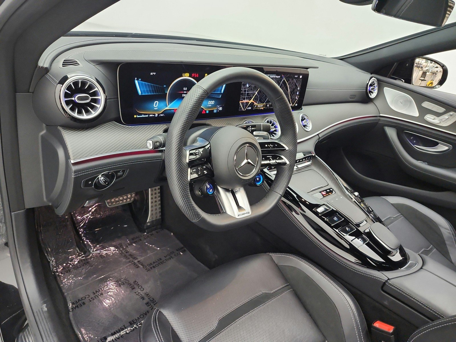 Certified Used 2023 Obsidian Black Metallic Mercedes-Benz AMG® GT 53 4-Door Coupe image 9